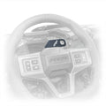 Steering Wheel Single Push-To-Talk Plate for Polaris RZR 2020+