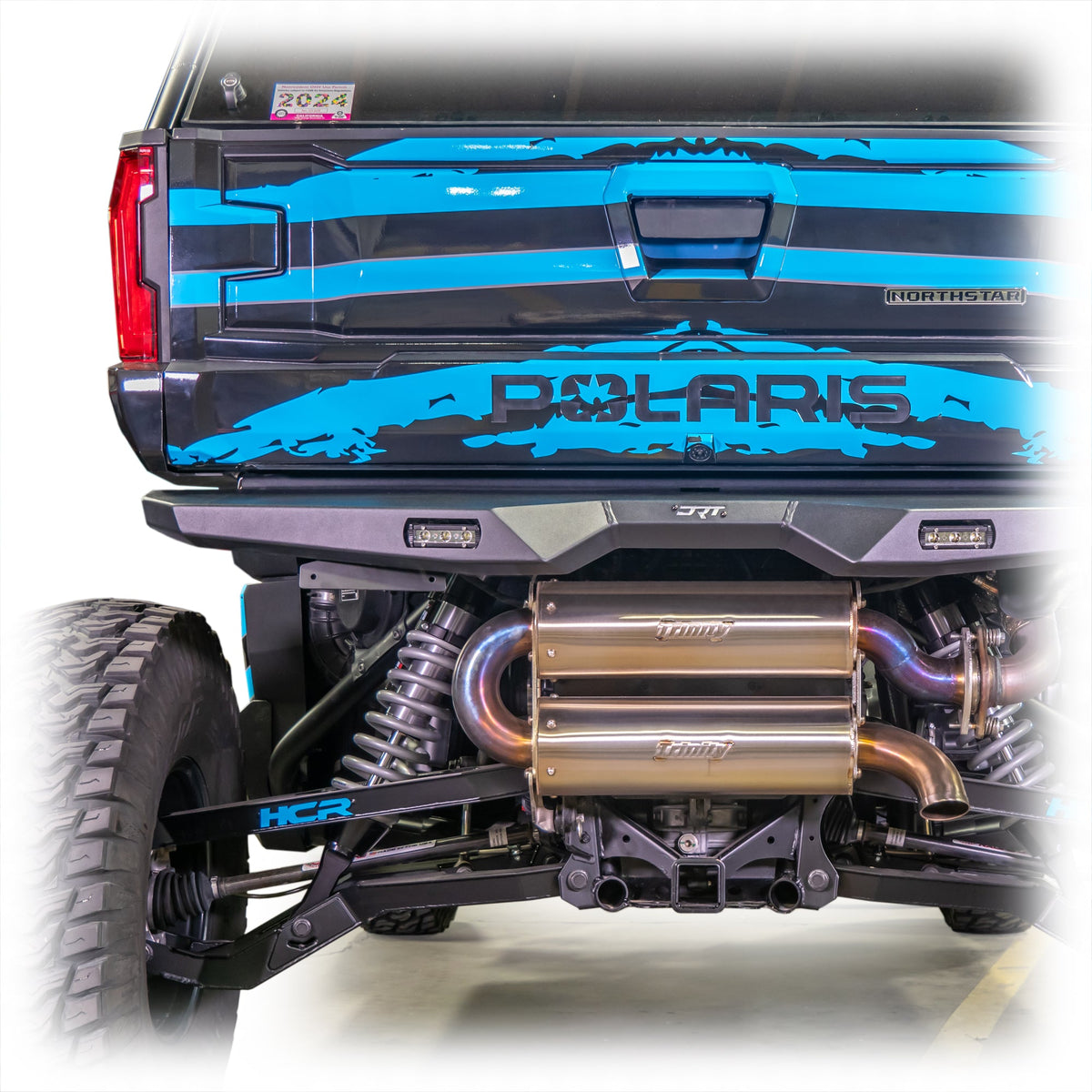 Rear Bumper License Plate Bracket for Polaris 2024+ Xpedition