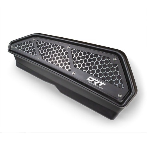 Air Intake Vent Cover Set for Kawasaki Teryx KRX/4 1000, (Black/Raw)