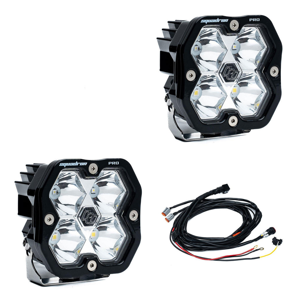 Add Squadron 2.0 AccessoriesThe next generation of Baja Designs LightingHigh Output PerformanceColor Selectable BacklightIMPROVED uSERVICE FUNCTIONALITY:Clearview Optical Control:Connectors to Handle Abuse