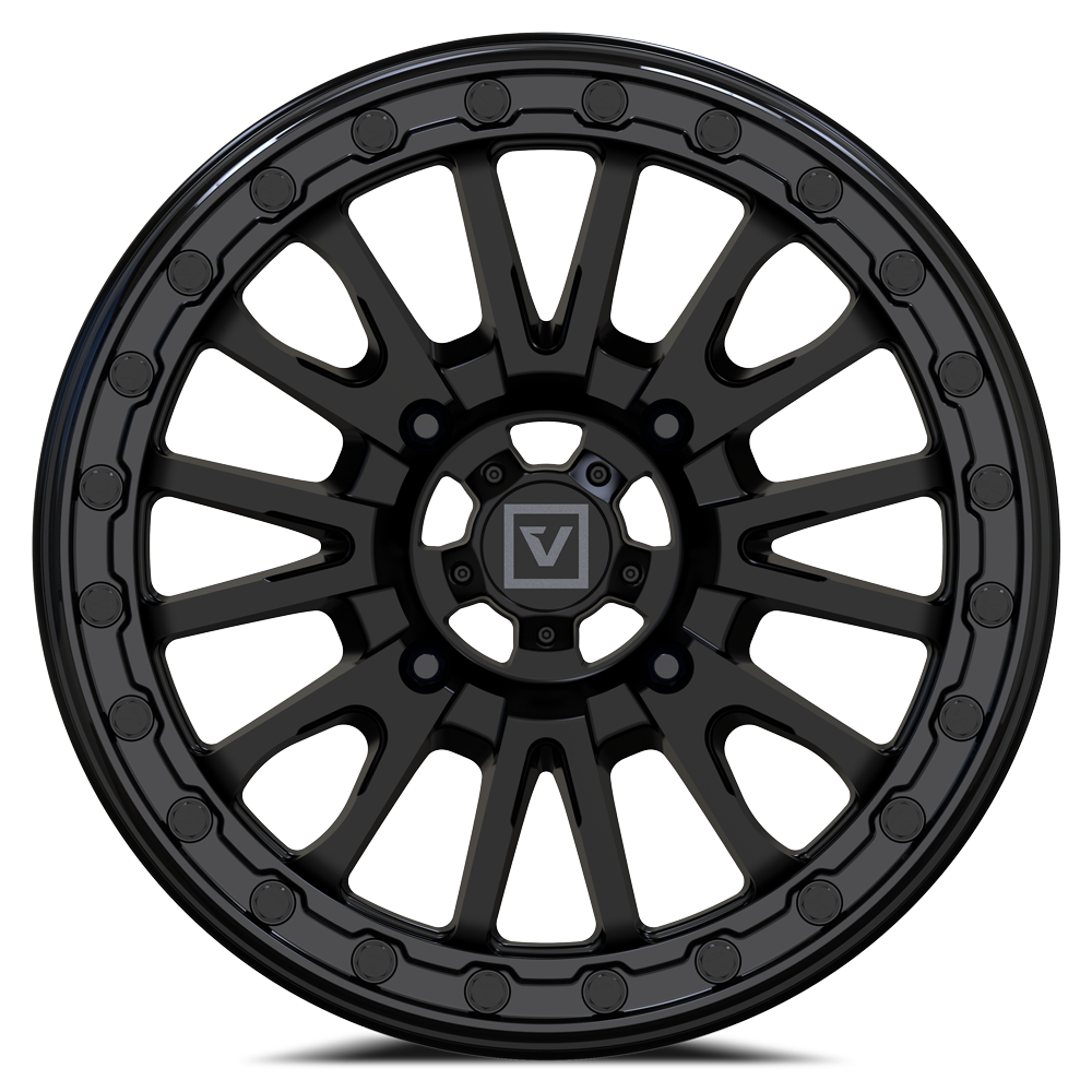 V16 Beadlock UTV Wheel Satin Black