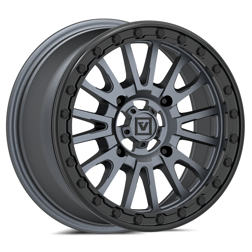 V16 Beadlock UTV Wheel Satin Gunmetal