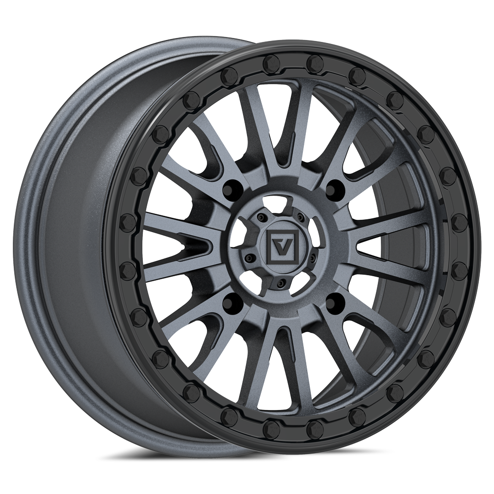 V16 Beadlock UTV Wheel Satin Gunmetal