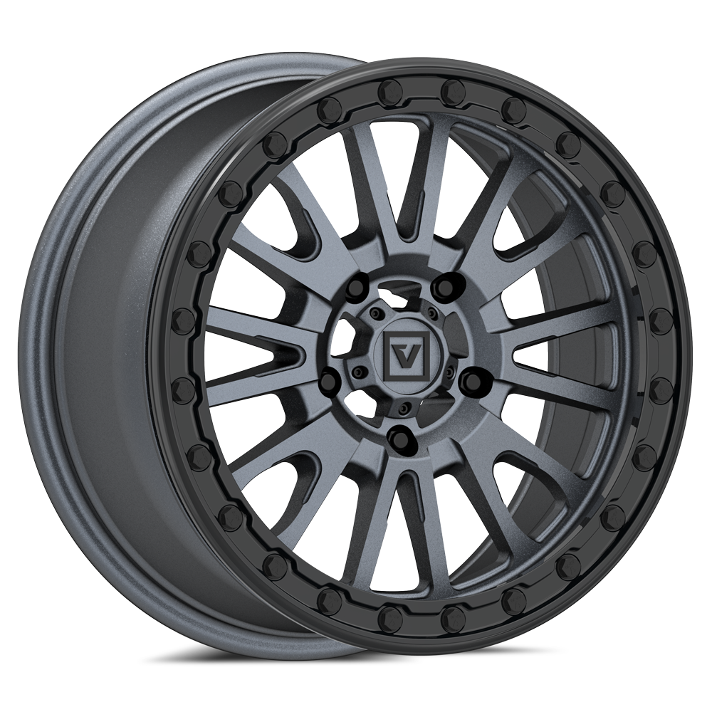 V16 Beadlock UTV Wheel Satin Gunmetal
