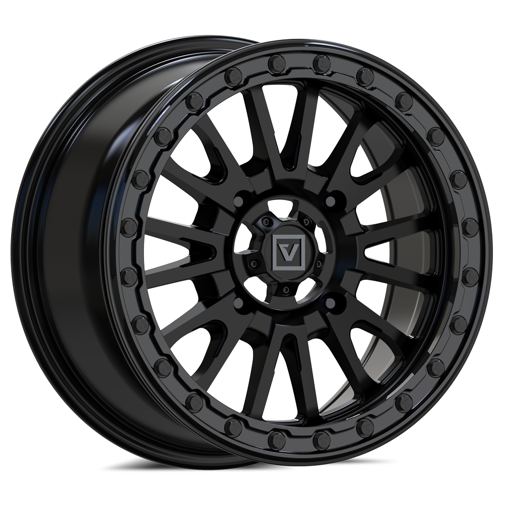 V16 Beadlock UTV Wheel Satin Black