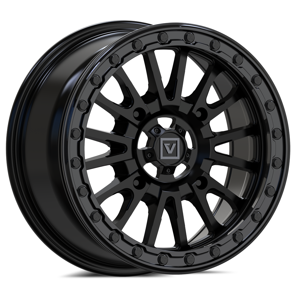 V16 Beadlock UTV Wheel Satin Black