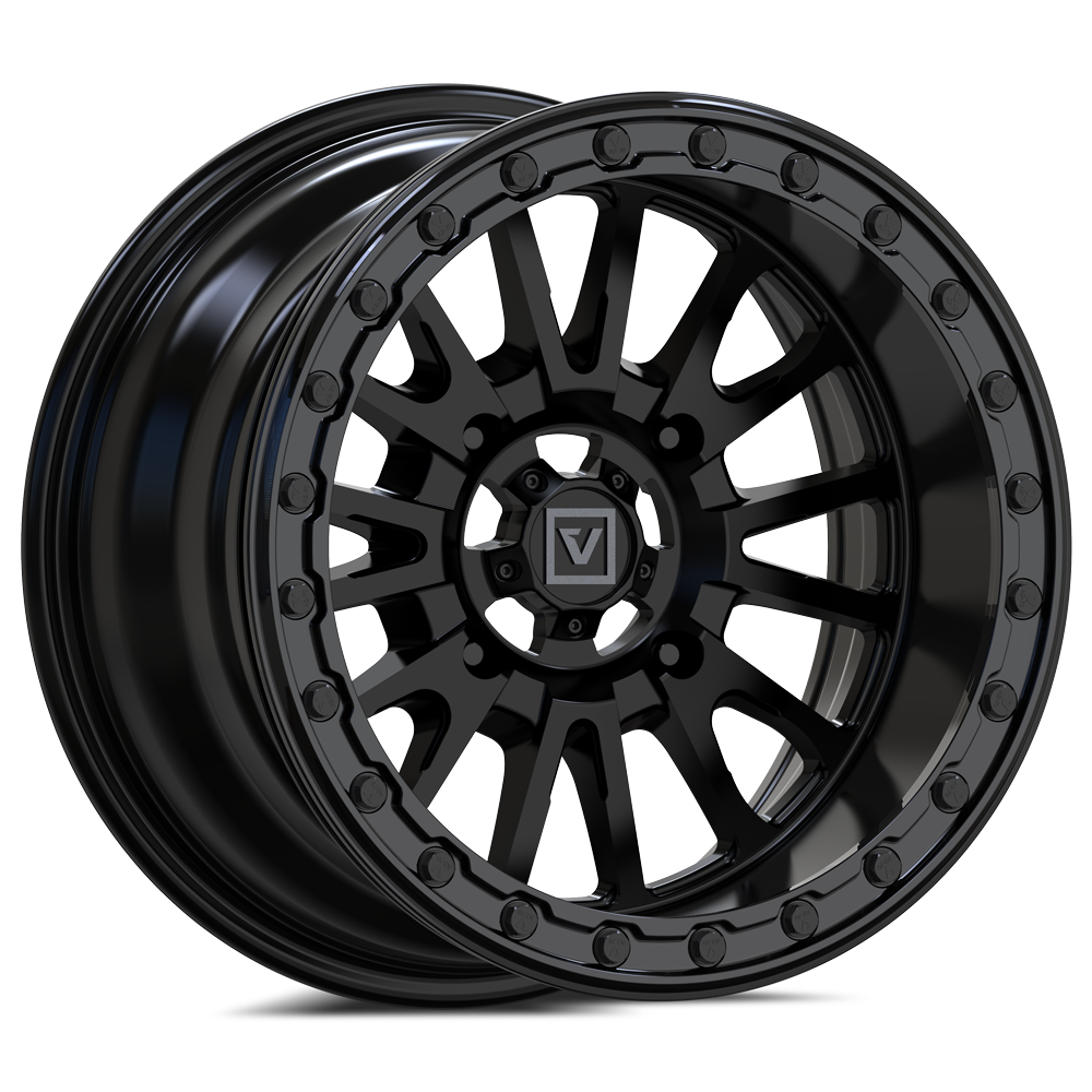 V16 Beadlock UTV Wheel Satin Black