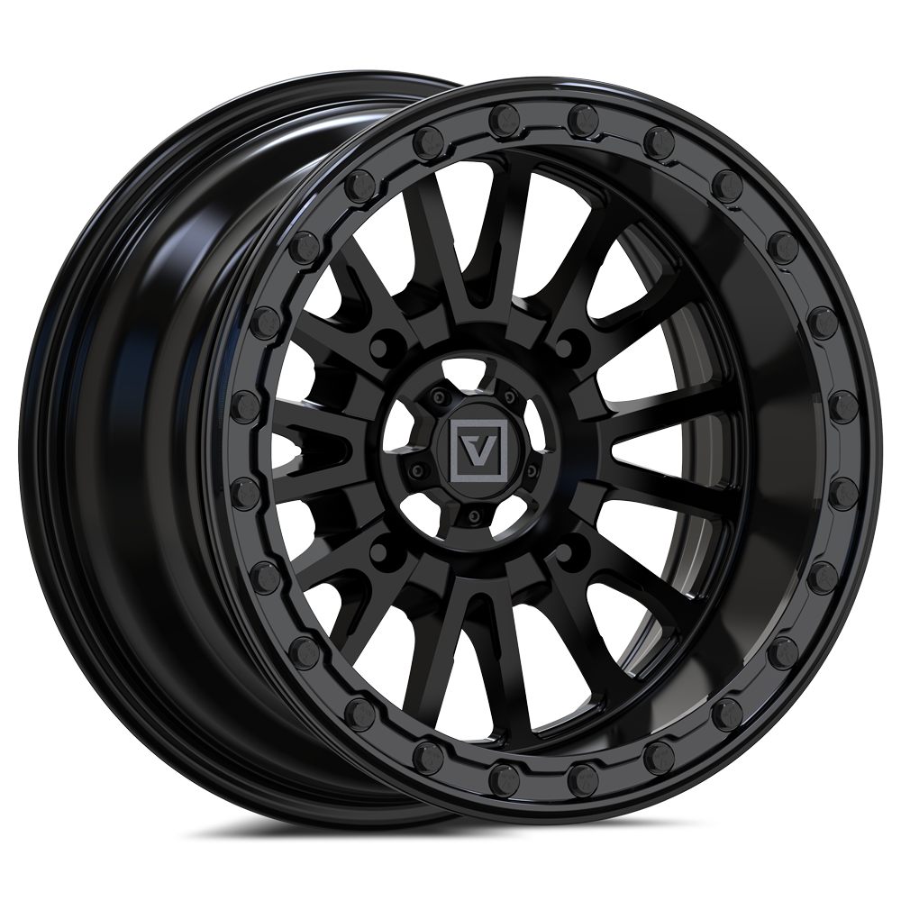 V16 Beadlock UTV Wheel Satin Black