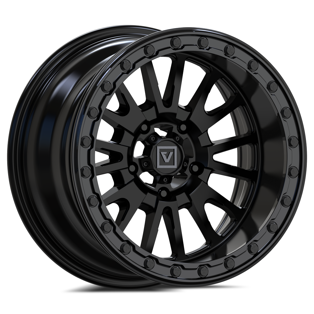 V16 Beadlock UTV Wheel Satin Black