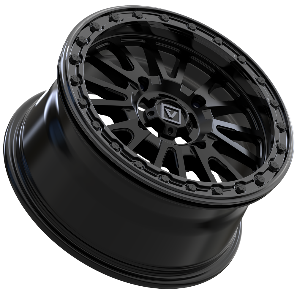 V16 Beadlock UTV Wheel Satin Black