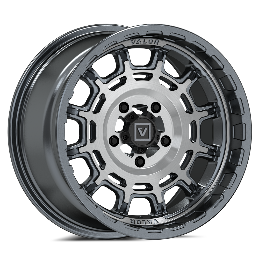V17 UTV Wheel Brushed Gunmetal