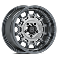 V17 UTV Wheel Brushed Gunmetal