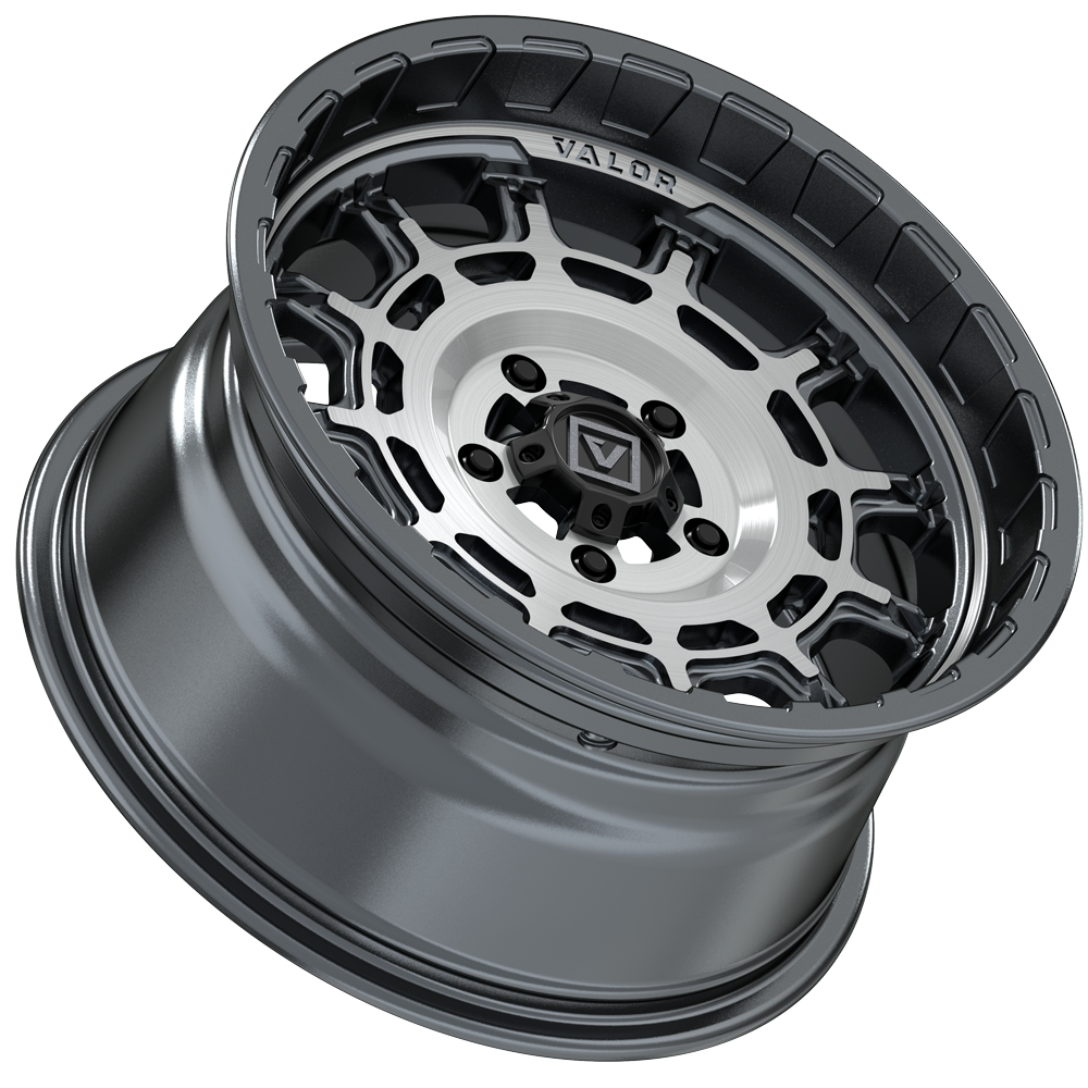 V17 UTV Wheel Brushed Gunmetal