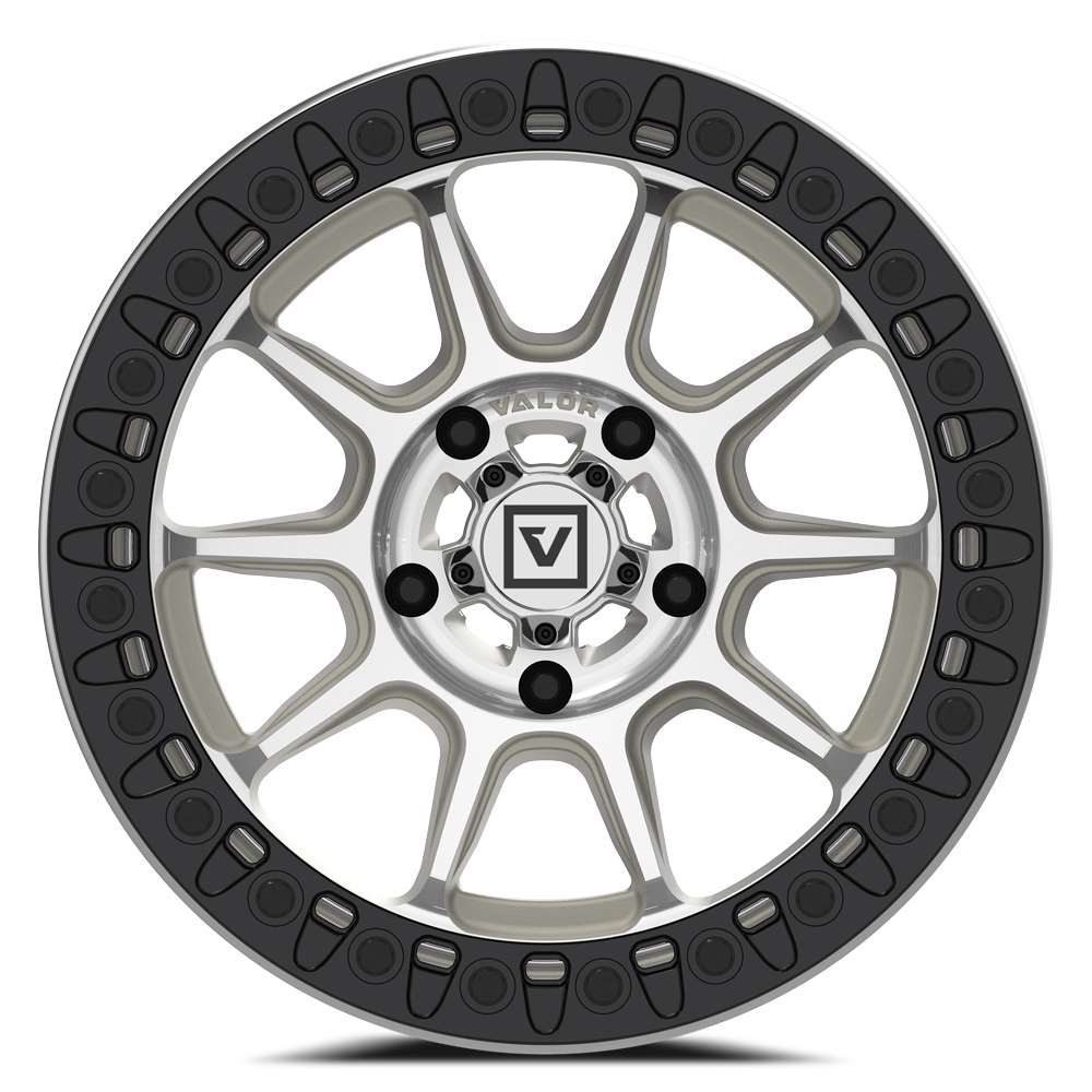 V18 Beadlock UTV Wheel Raw Machined