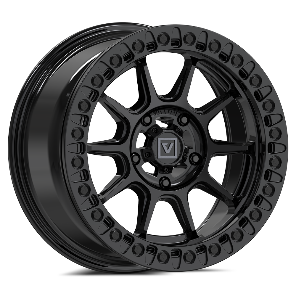V18 Beadlock UTV Wheel Gloss Black