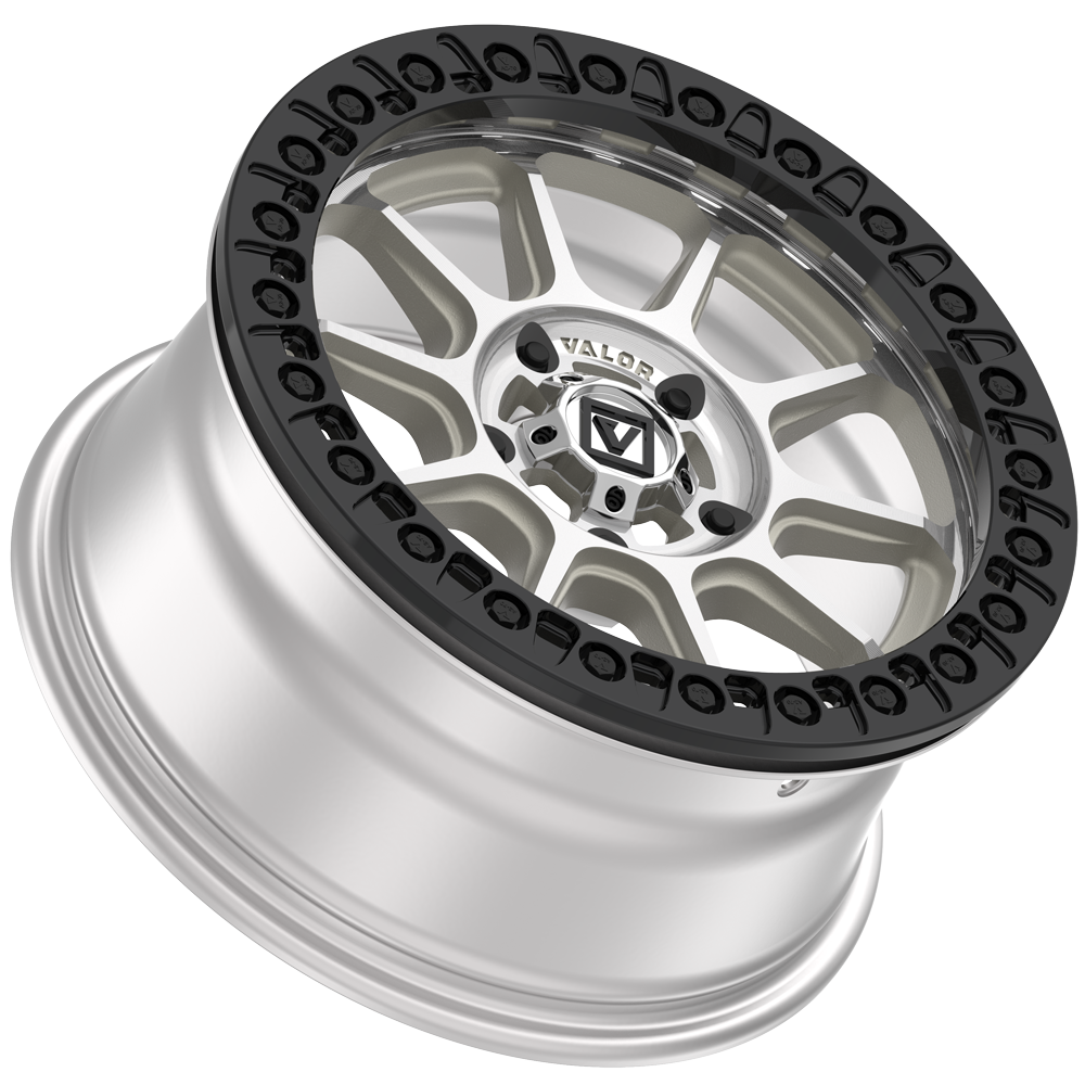 V18 Beadlock UTV Wheel Raw Machined