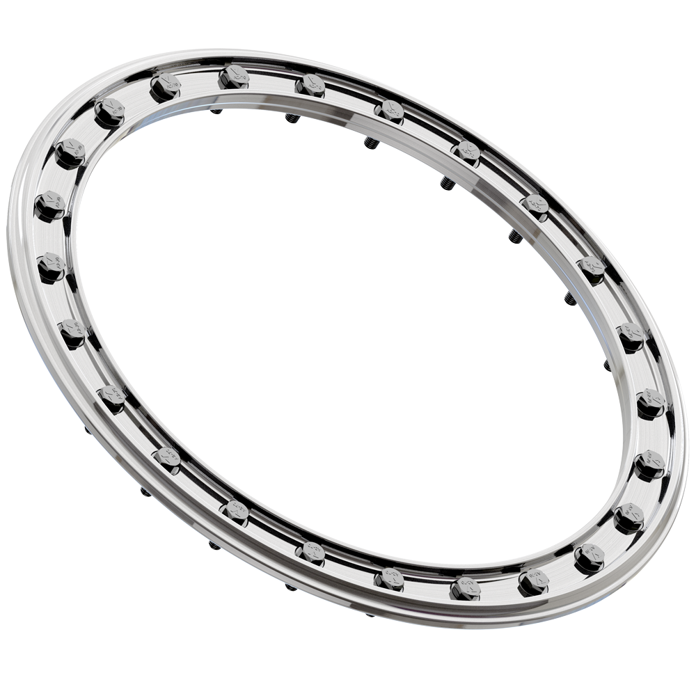 VBR10 Beadlock Ring Raw Machined