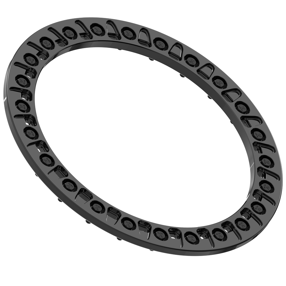 VBR30 Beadlock Ring Gloss Black