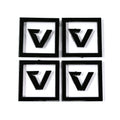 Center Cap Logo Kit Black