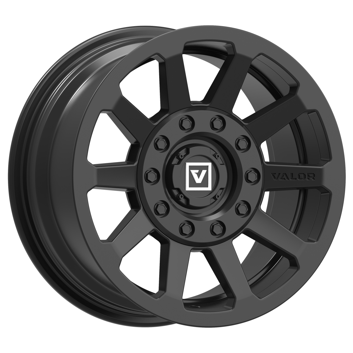 V02 UTV Wheel Satin Black