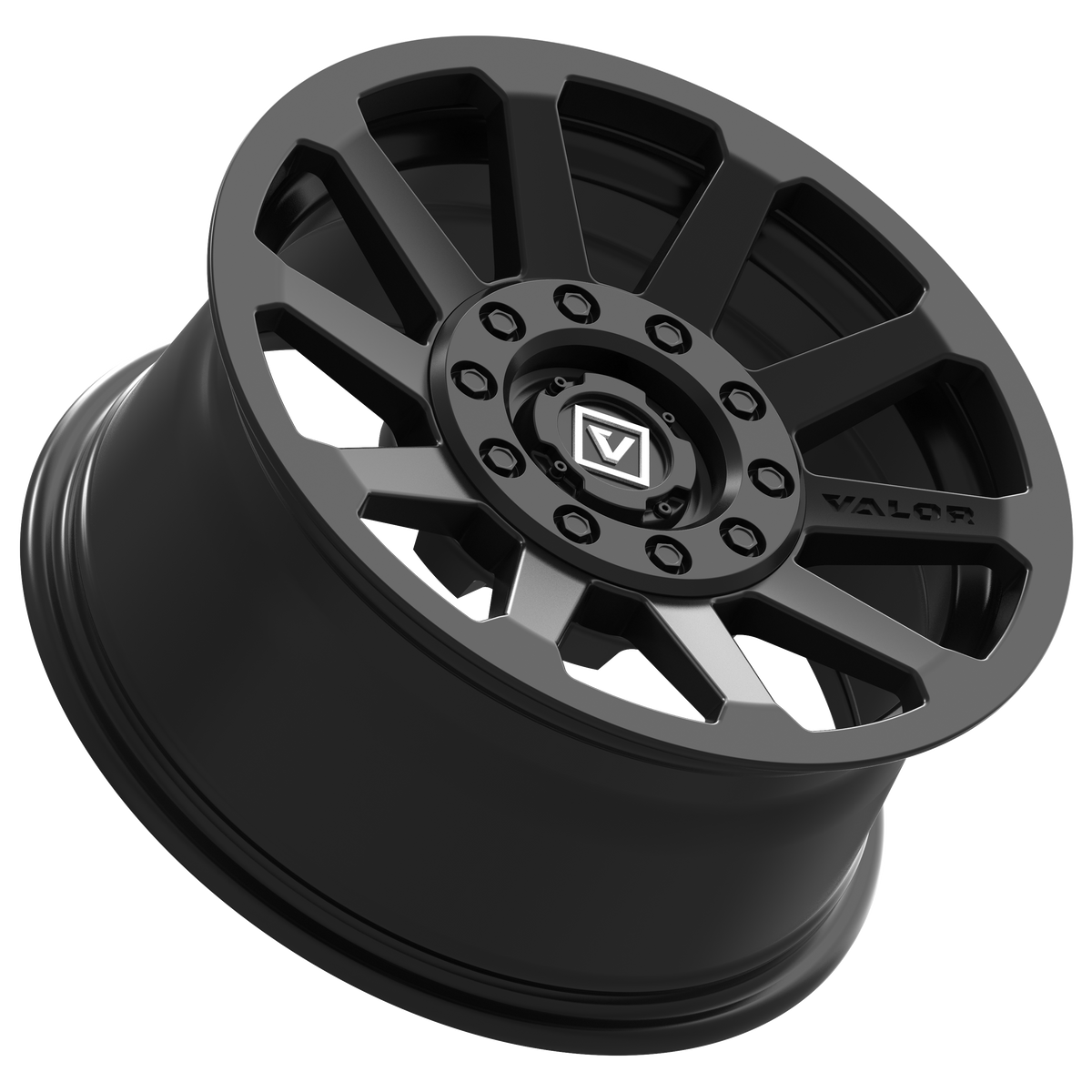 V02 UTV Wheel Satin Black