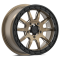V15 Beadlock UTV Wheel Beadlock Satin Bronze